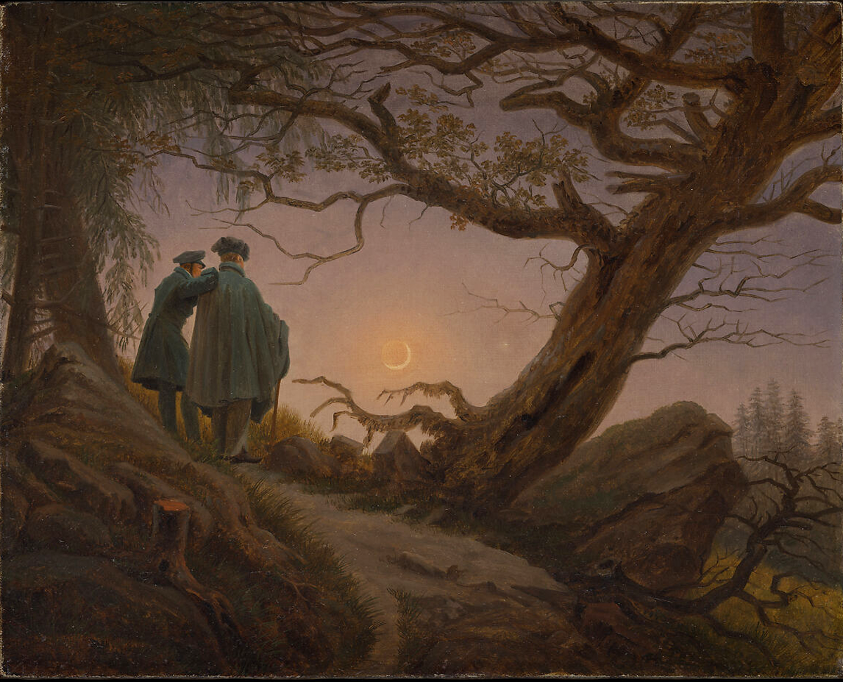 Friedrich, Two Men Contemplating the Moon.jpeg